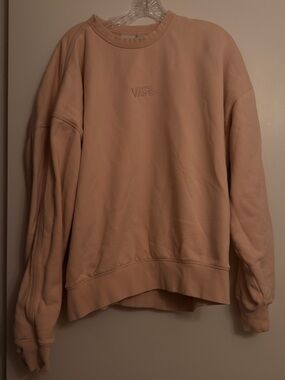 Vans Crewneck Sweatshirt in Dusty Peach